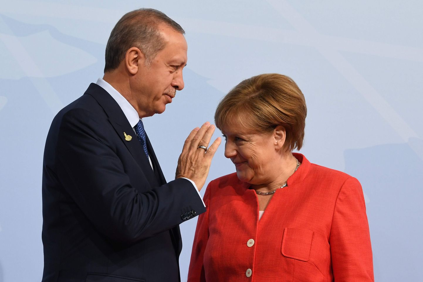 Saksa kantsler Angela Merkel ja Türgi president Recep Tayyip Erdoğan