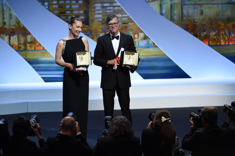 Emmanuelle Bercot ja USA režissöör Todd Haynes, kes võttis vastu Rooney Mara auhinna
