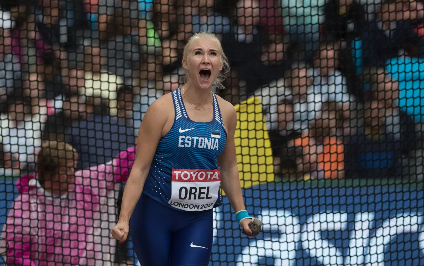 Anna Maria Orel Londoni maailmameistrivõistlustel.