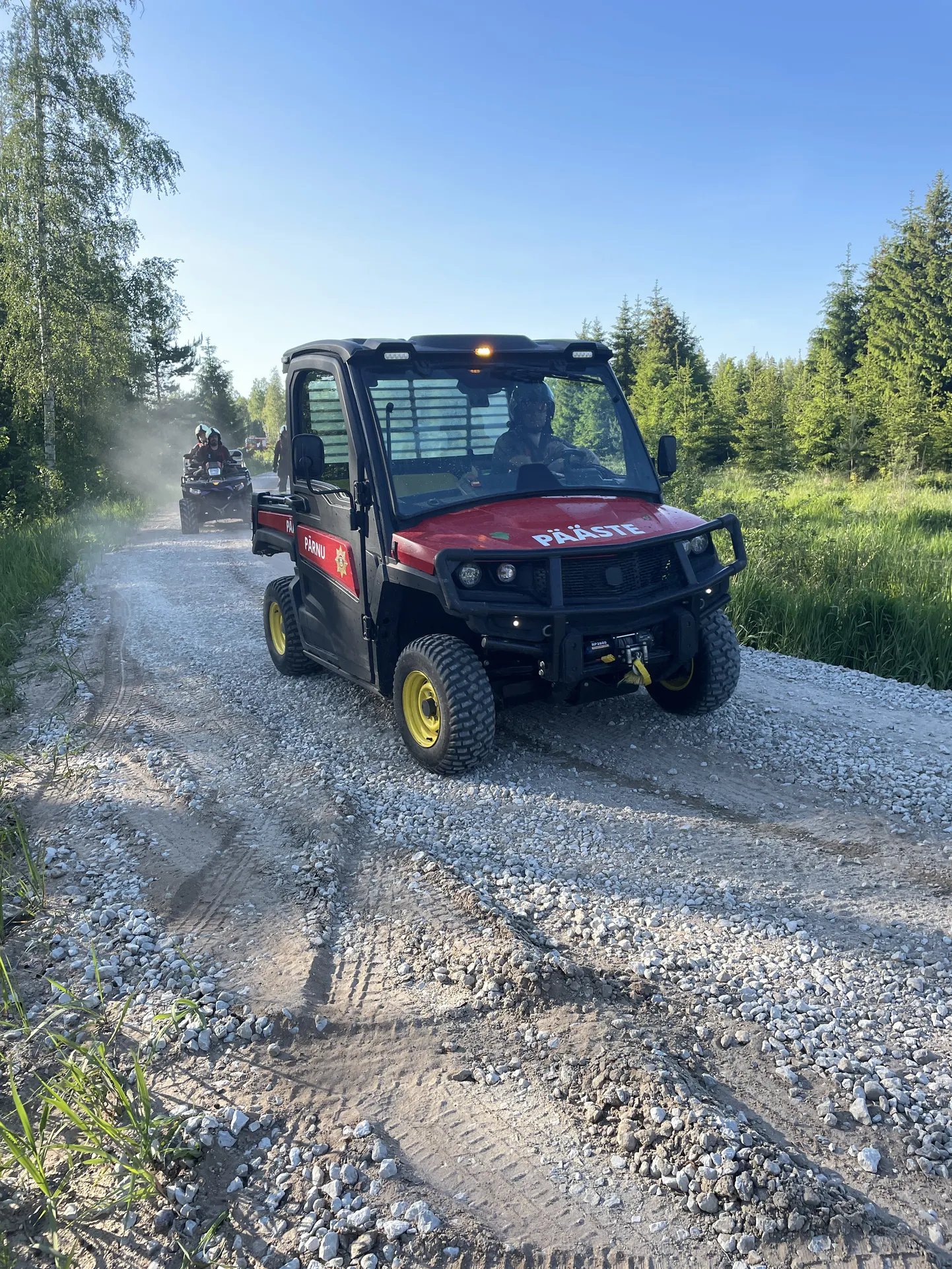 Põllule sõideti ATV ja UTV-dega. Foto on illustratiivne.