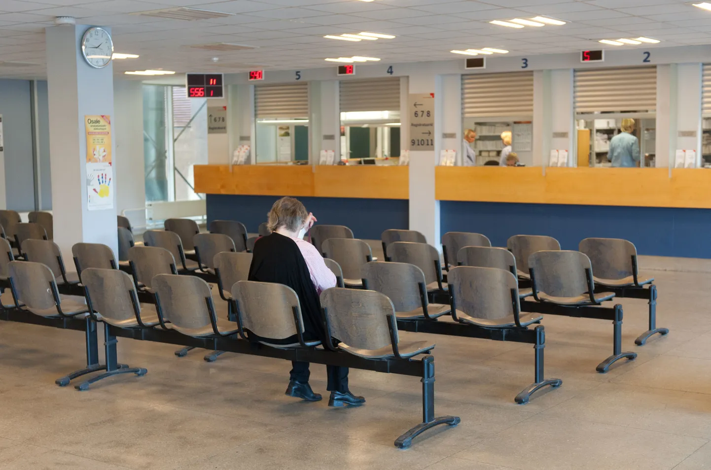 Arstide streigi teine päev Mustamäel Põhja-Eesti regionaalhaiglas.