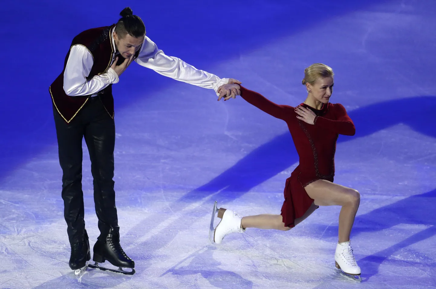 Tatjana Volosožar ja Maksim Trankov.