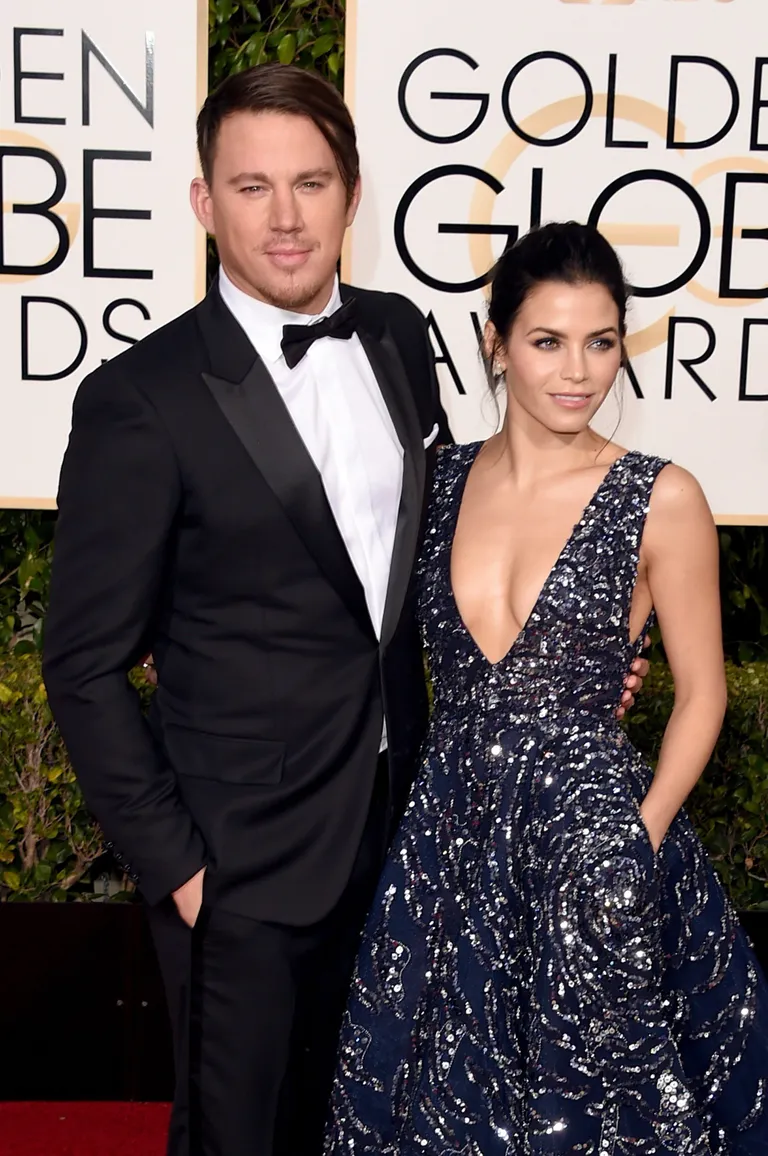 Näitlejad Channing Tatum ja Jenna Dewan Tatum/ Jason Merritt/Getty Images/AFP
