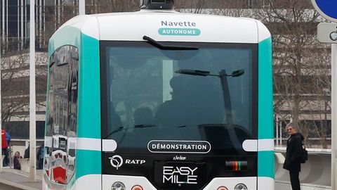 Выяснился маршрут самоуправляемых автобусов в Таллинне