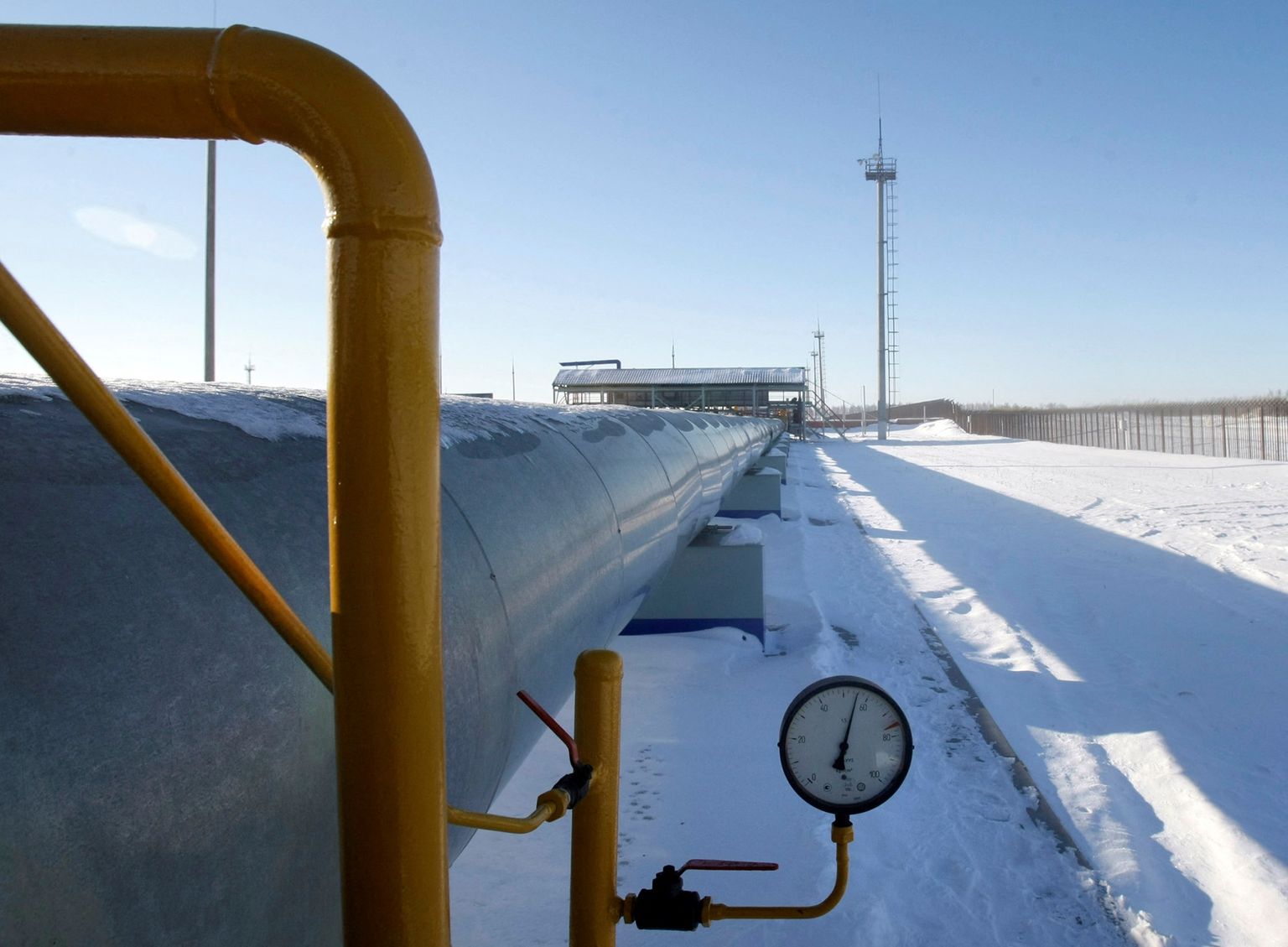 Gazpromi gaasitoru Venemaal.