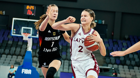 Latvijske košarkarice U-16 ostale brez medalje na evropskem prvenstvu