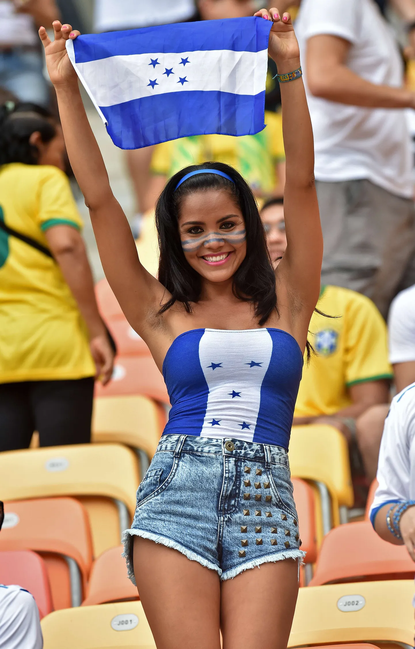 Hondurase jalgpallifänn möödunud suvel toimunud jalgpalli MMil