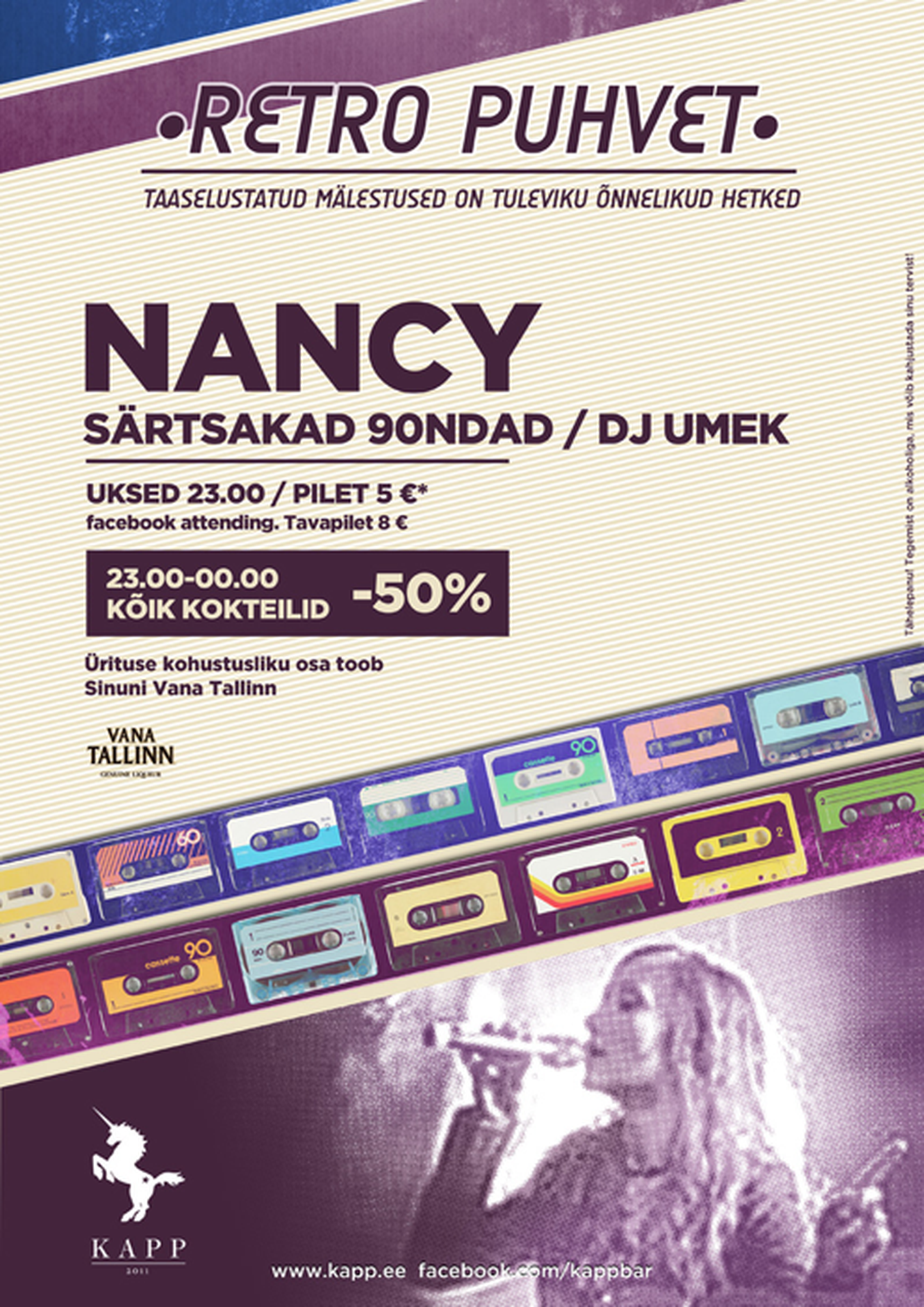 Võrratu Nancy laupäeval klubis Kapp!