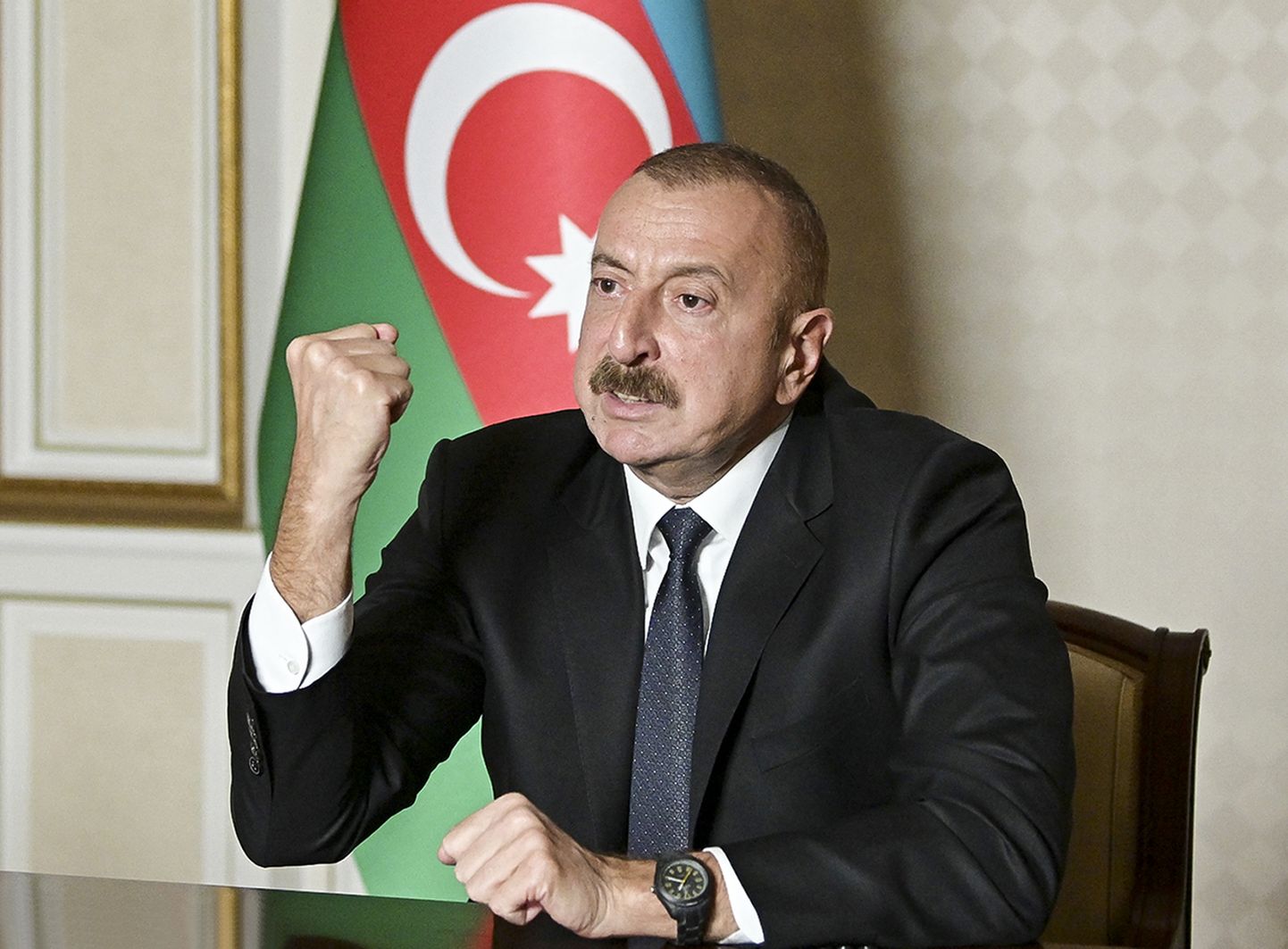 Azerbaidžānas prezidents Ilhams Alijevs