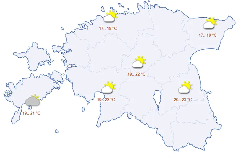 Ilm kolmapäeval