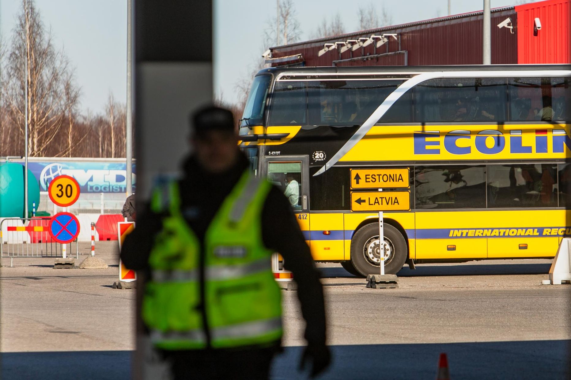 Viimase nädala jooksul on Ikla piiripunktis tavapärasest rohkem kontrollitud liinibusside reisijaid.