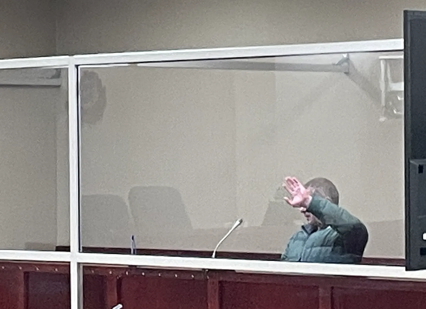 Foto kohtusaalist. Saulius Macionis.