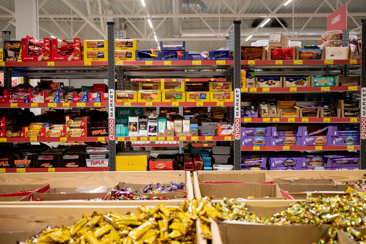 A1000 Market Tallinnas Lasnamäel.