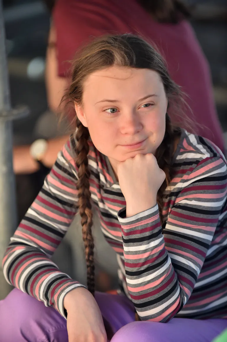Greta Thunberg aprillis 2019 Roomas