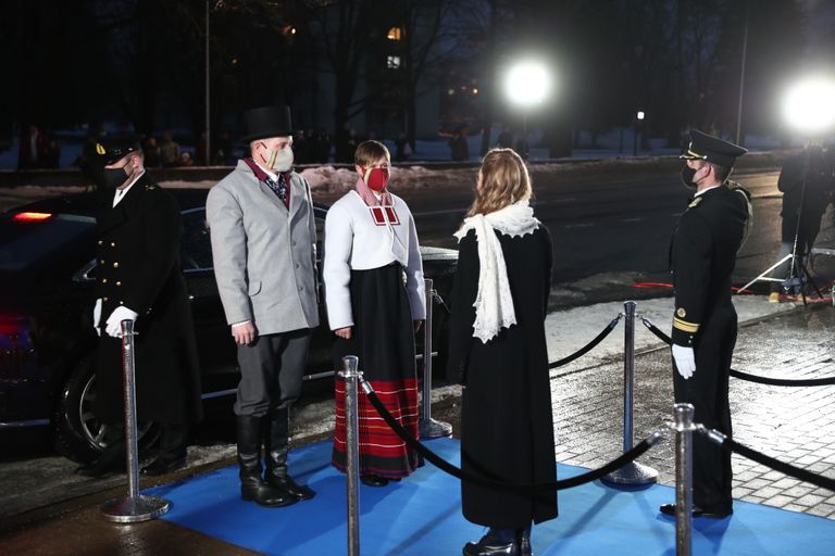 President Kersti Kaljulaid Paide kontserdimajas.