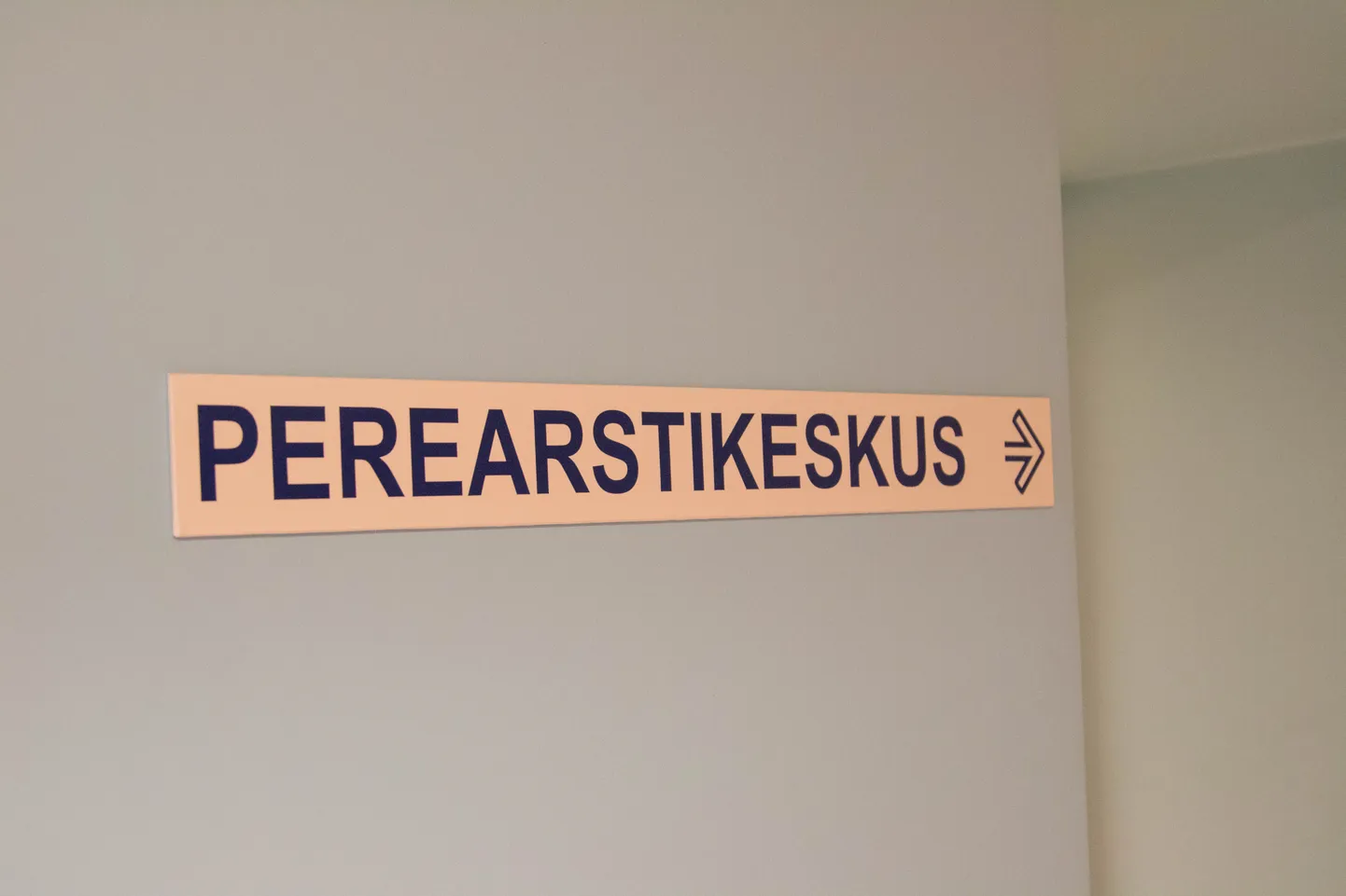 Perearstikeskus. Foto on illustratiivne.