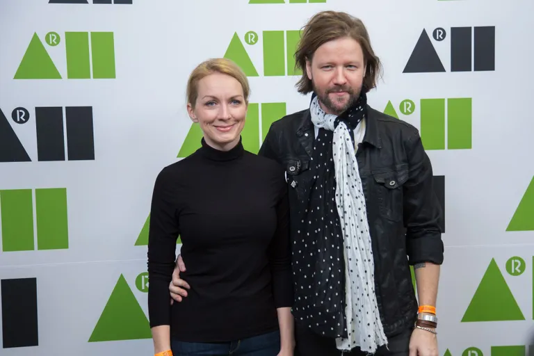 Raadio 2 Aastahitt 2016 auhinnapidu vanas Raadiomajas, Laura Kõrvits ja Robert Kõrvits