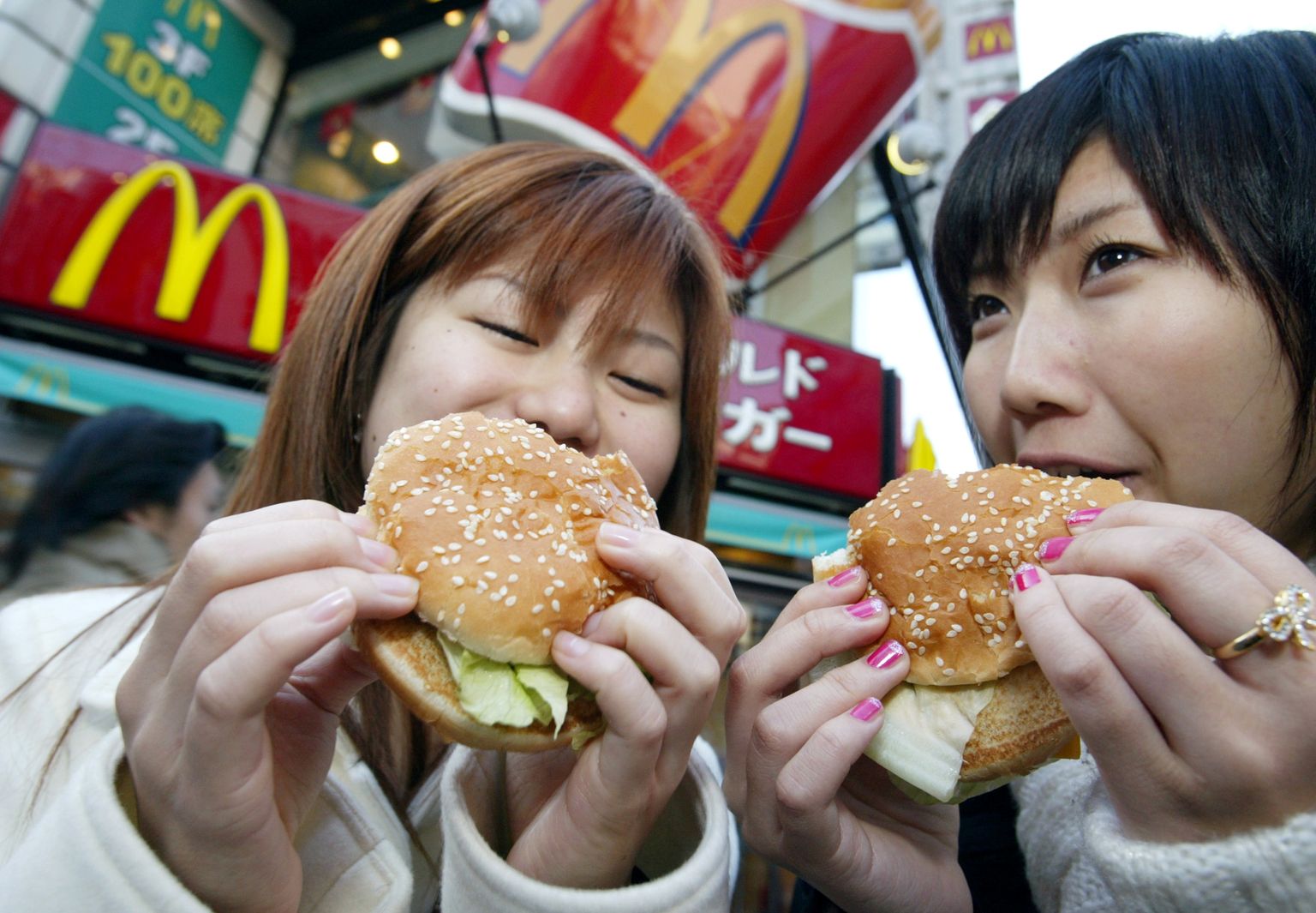 Jaapanlased armastavad burgereid