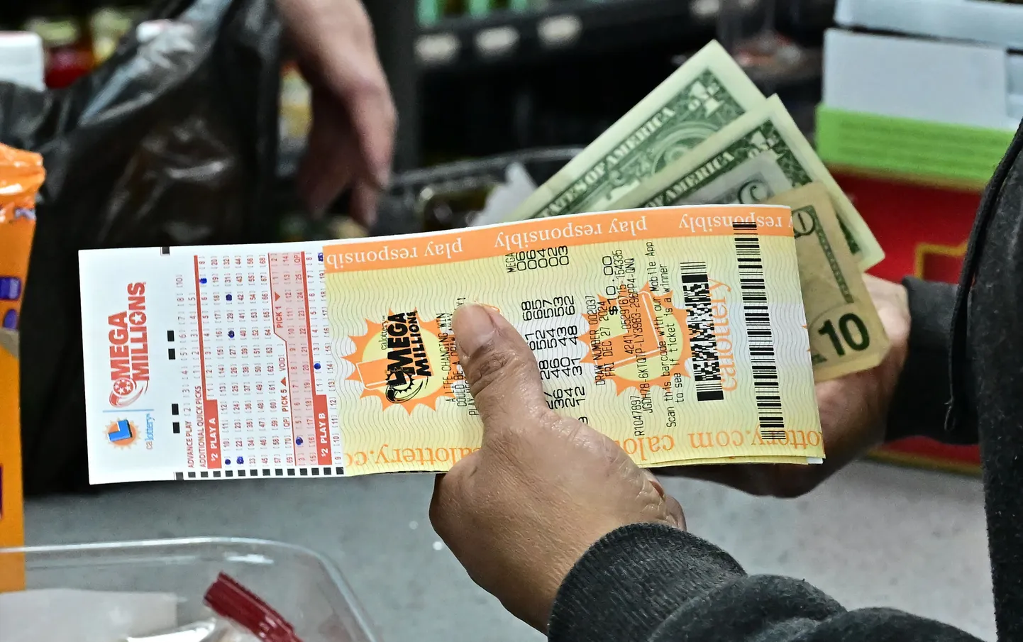 Mega Millions nimeline loto on andud USAs suuri lotovõitjaid