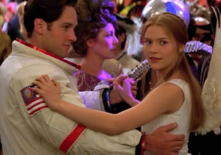 Paul Rudd ja Claire Danes filmis «Romeo ja Julia» (1996)