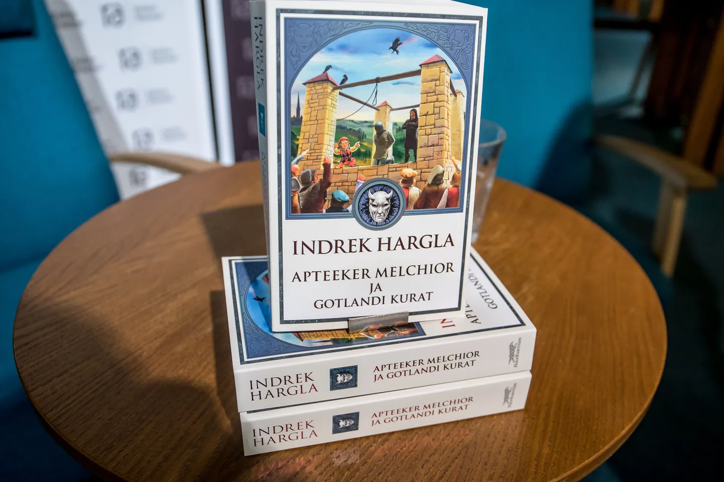 Indrek Hargla kuuenda Melchiori raamatu esitlus.