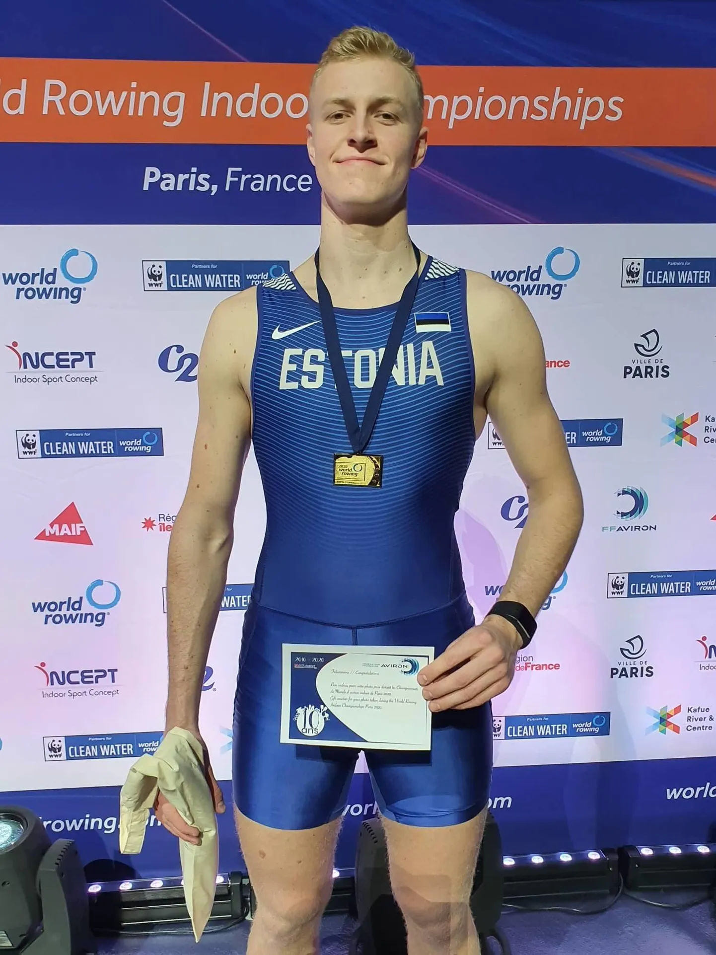 Leo Muiste hooaeg oli kullakarva: ta on sisesõudmise kahekordne Euroopa meister ning ka kahekordne maailmameister.