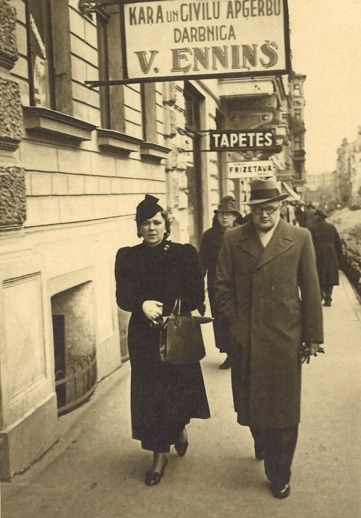 Anita Bērziņa un Aleksandrs Čaks