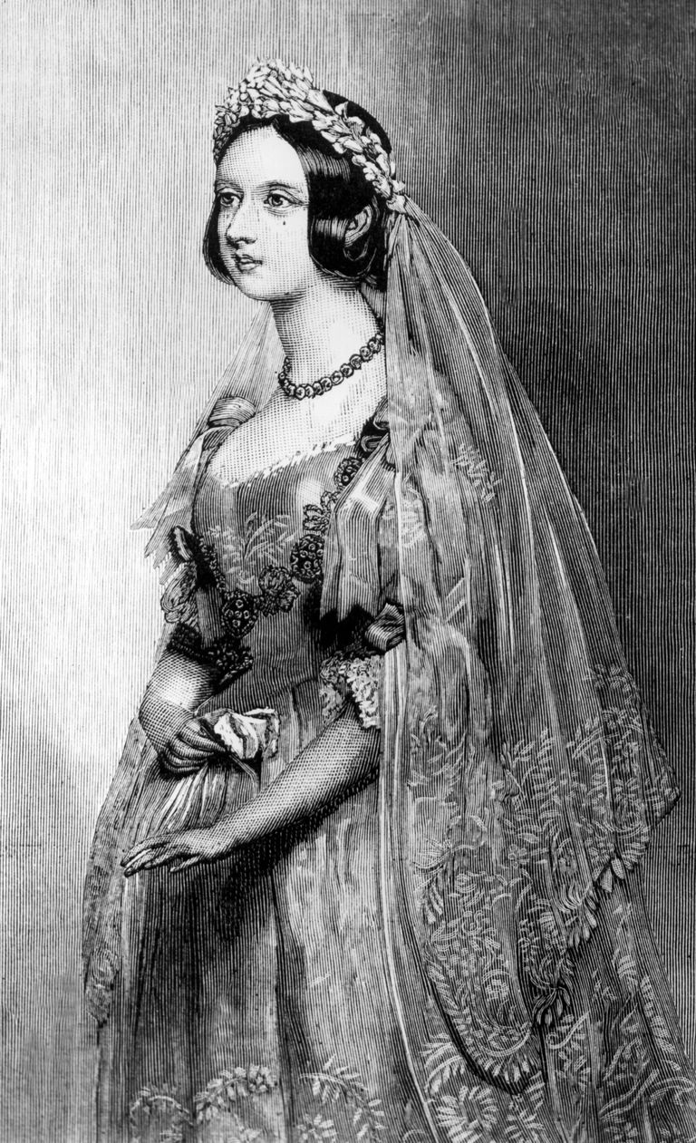 Kuninganna Victoria pulmarõivais