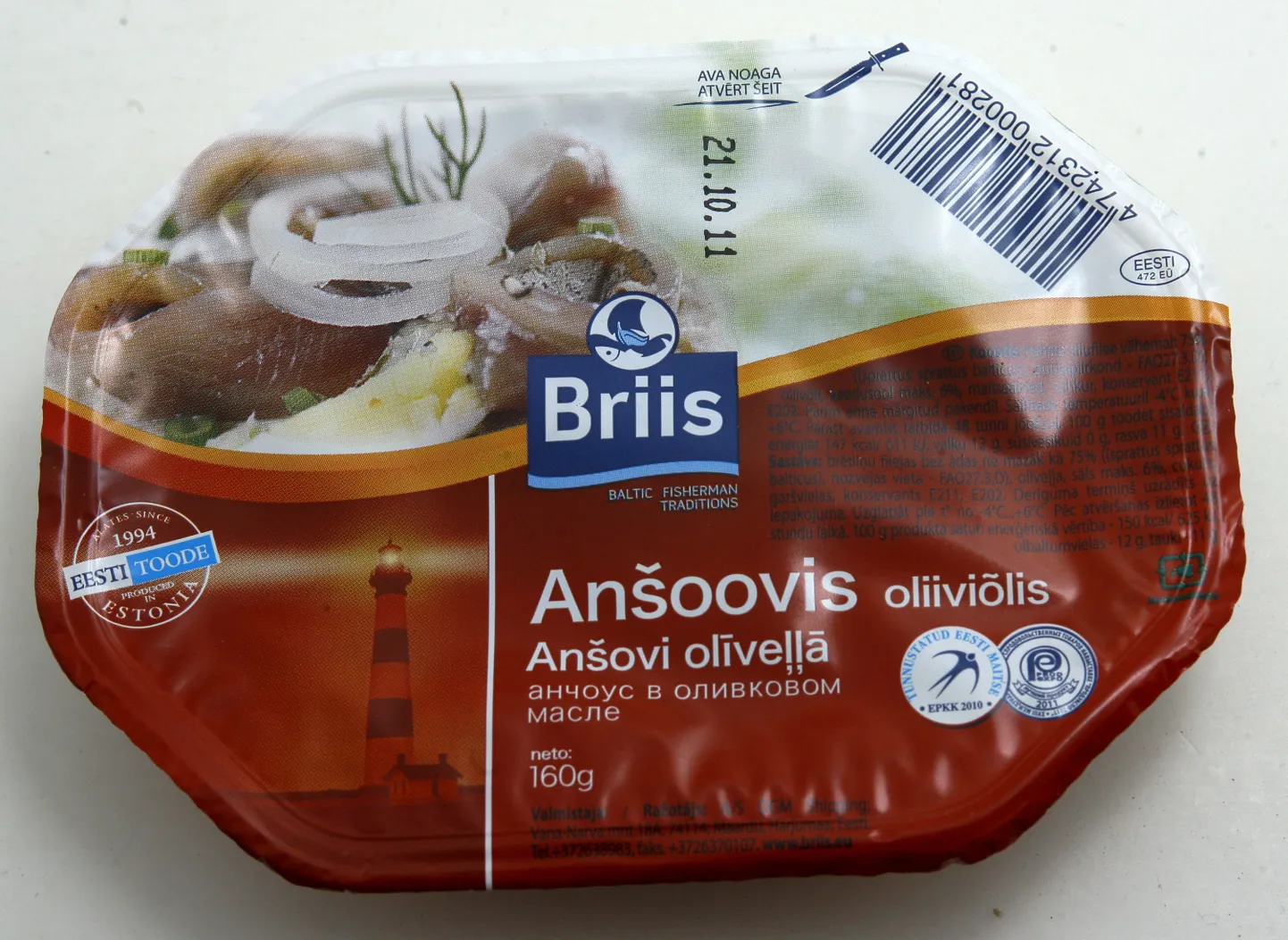 Briisi anšoovised.