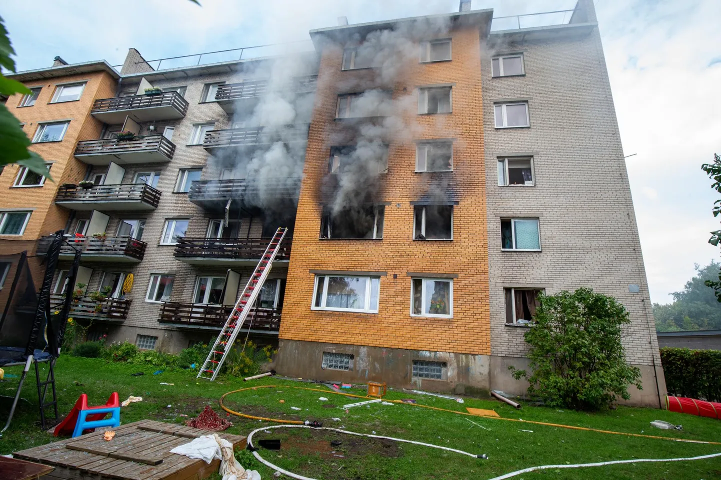 Jaama tänava gaasiplahvatus.