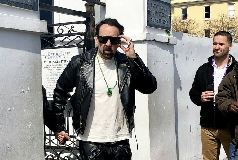 Nicolas Cage näitas oma uuele kallimale oma hauakambrit, mis ta kümme aastat tagasi endale soetas.