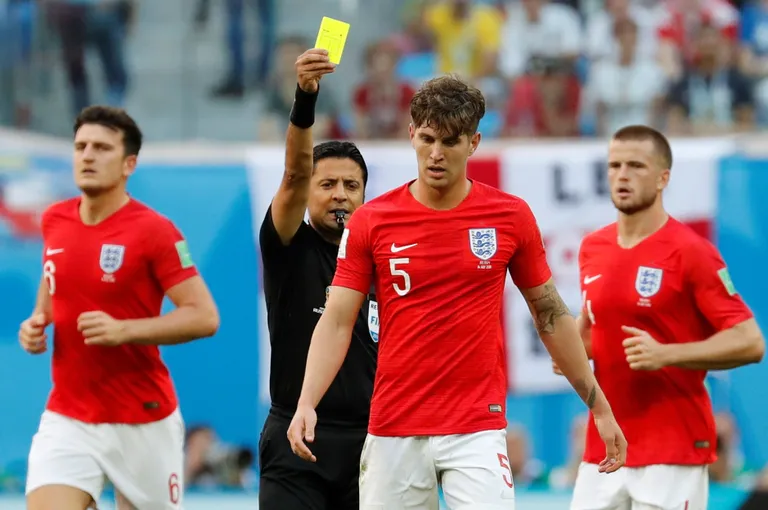 John Stones Inglismaa koondise särgis suvise MMi ajal.
