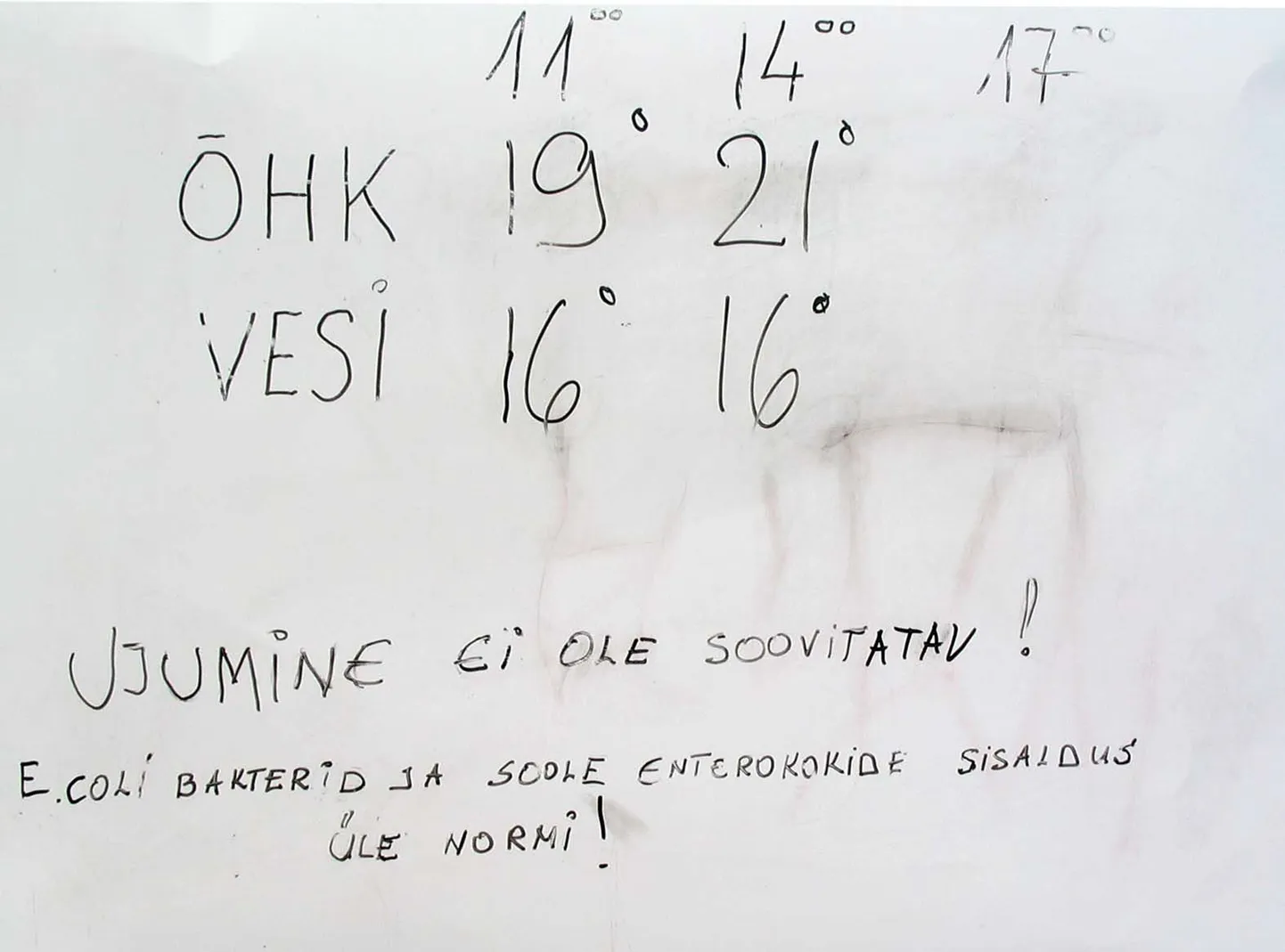Hoiatav silt.