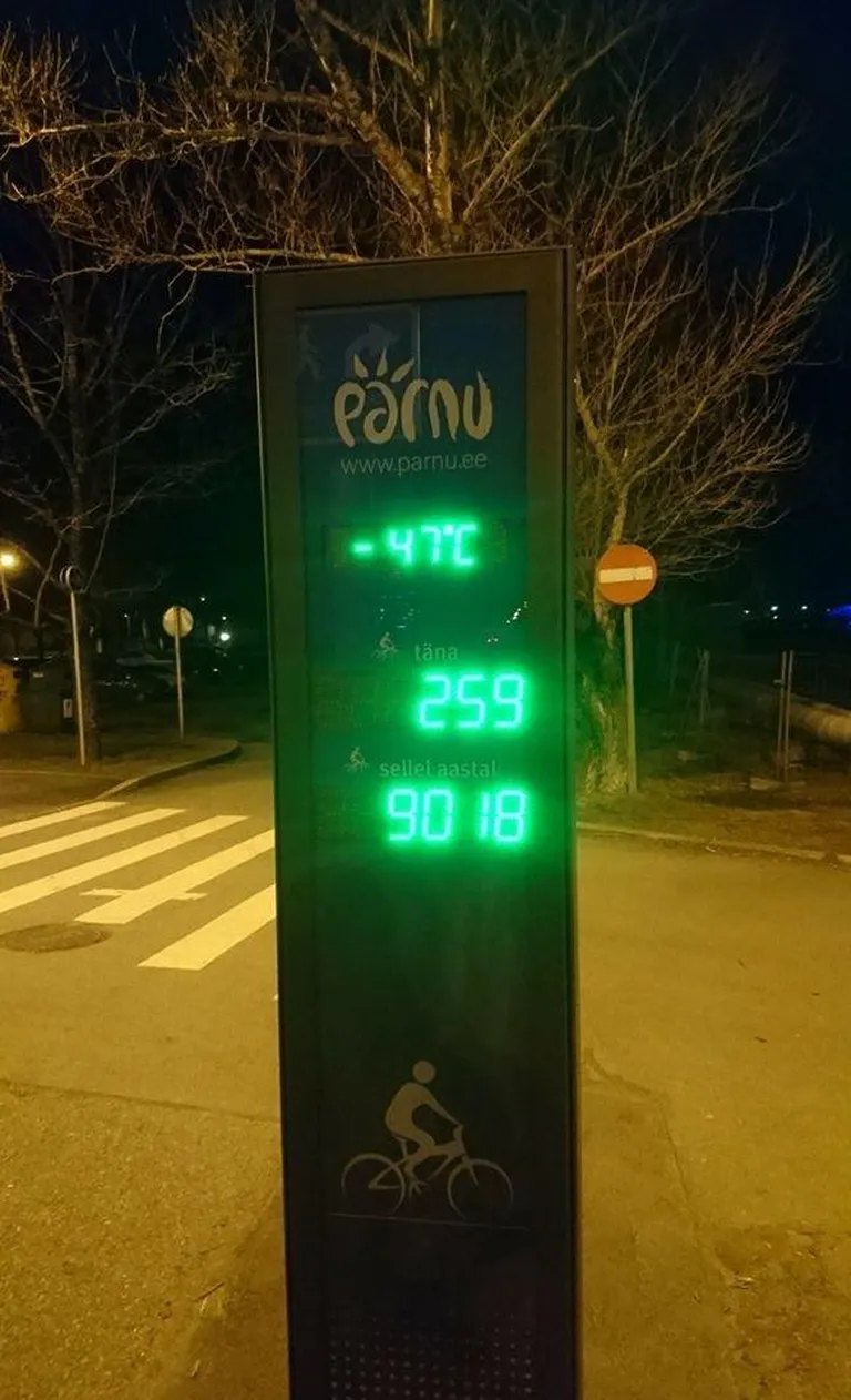 Elektroonikat uskudes langes temperatuur juba neljapäeva õhtuks 47 miinuskraadini.