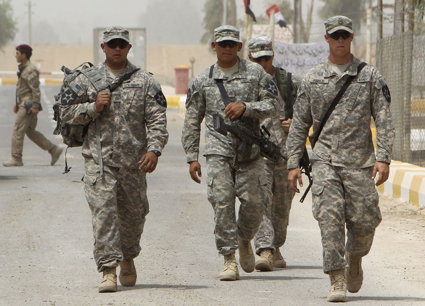 USA sõdurid Bagdadis