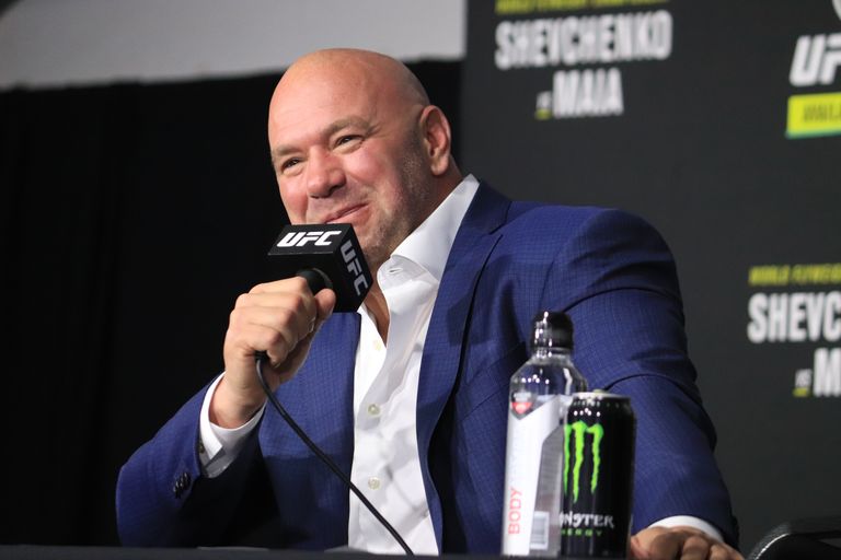 «Paks ja inetu» UFC boss Dana White.