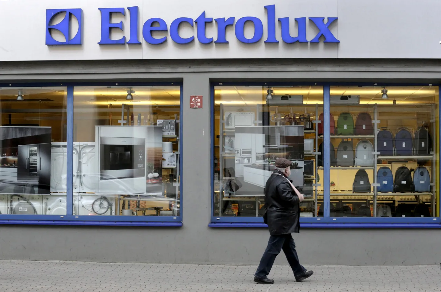 Electroluxi kauplus Riias.
