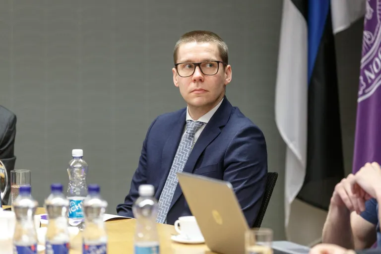 Rahapesu andmebüroo uus juht Matis Mäeker.