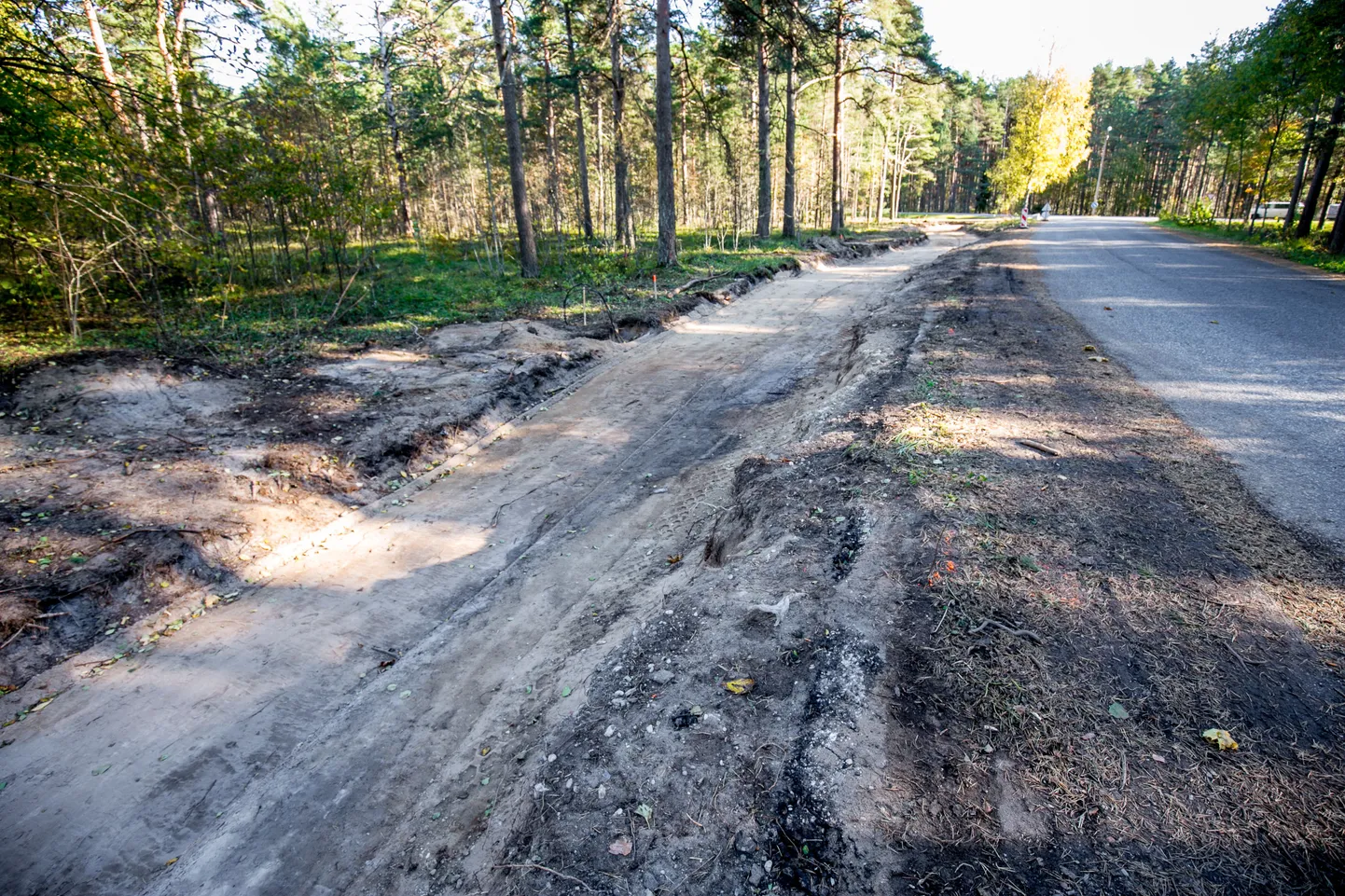 Metsakalmistu juurde Riia maantee äärde ehitati kergliiklusteed juba mullu.