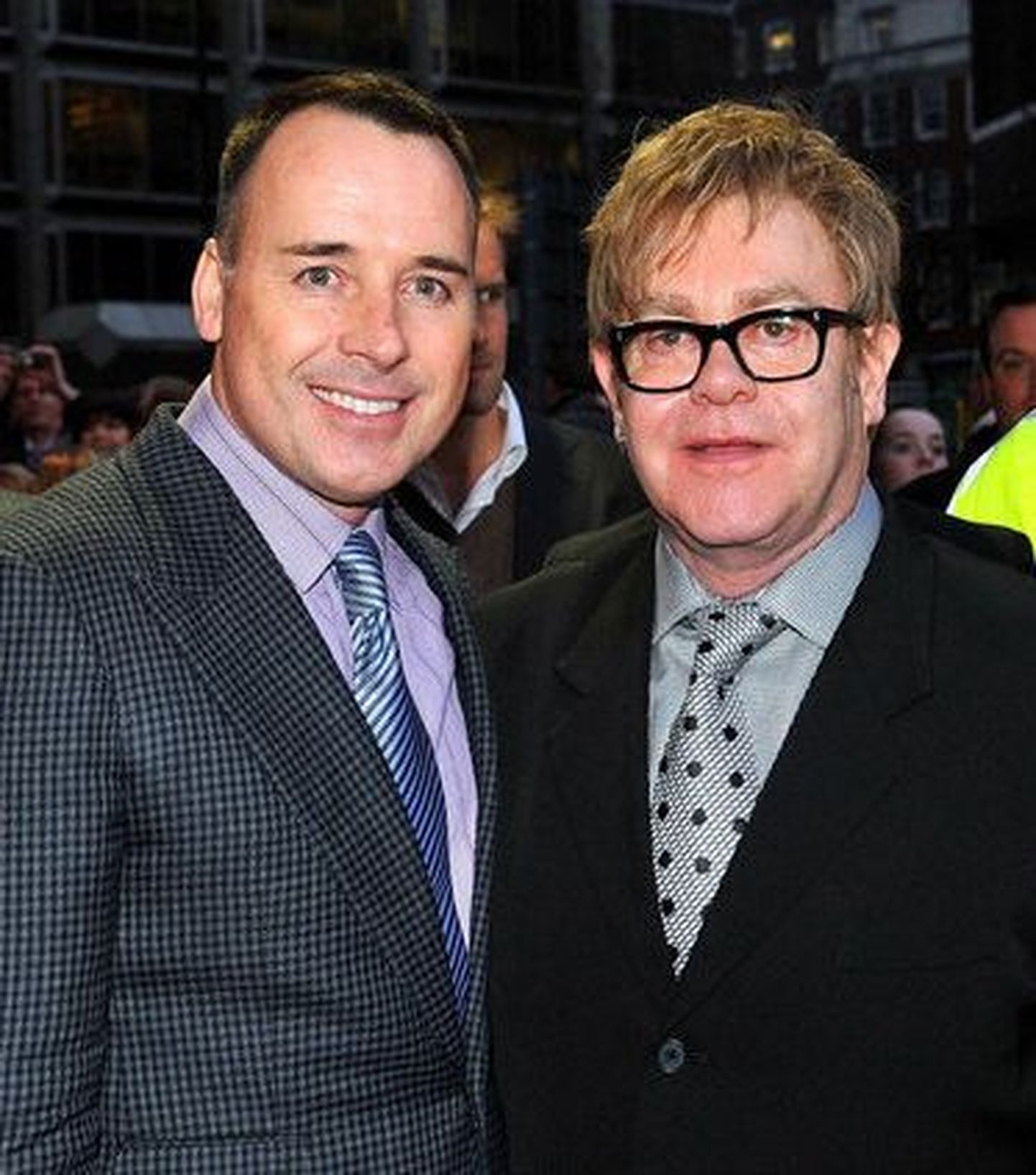 David Furnish ja Elton John