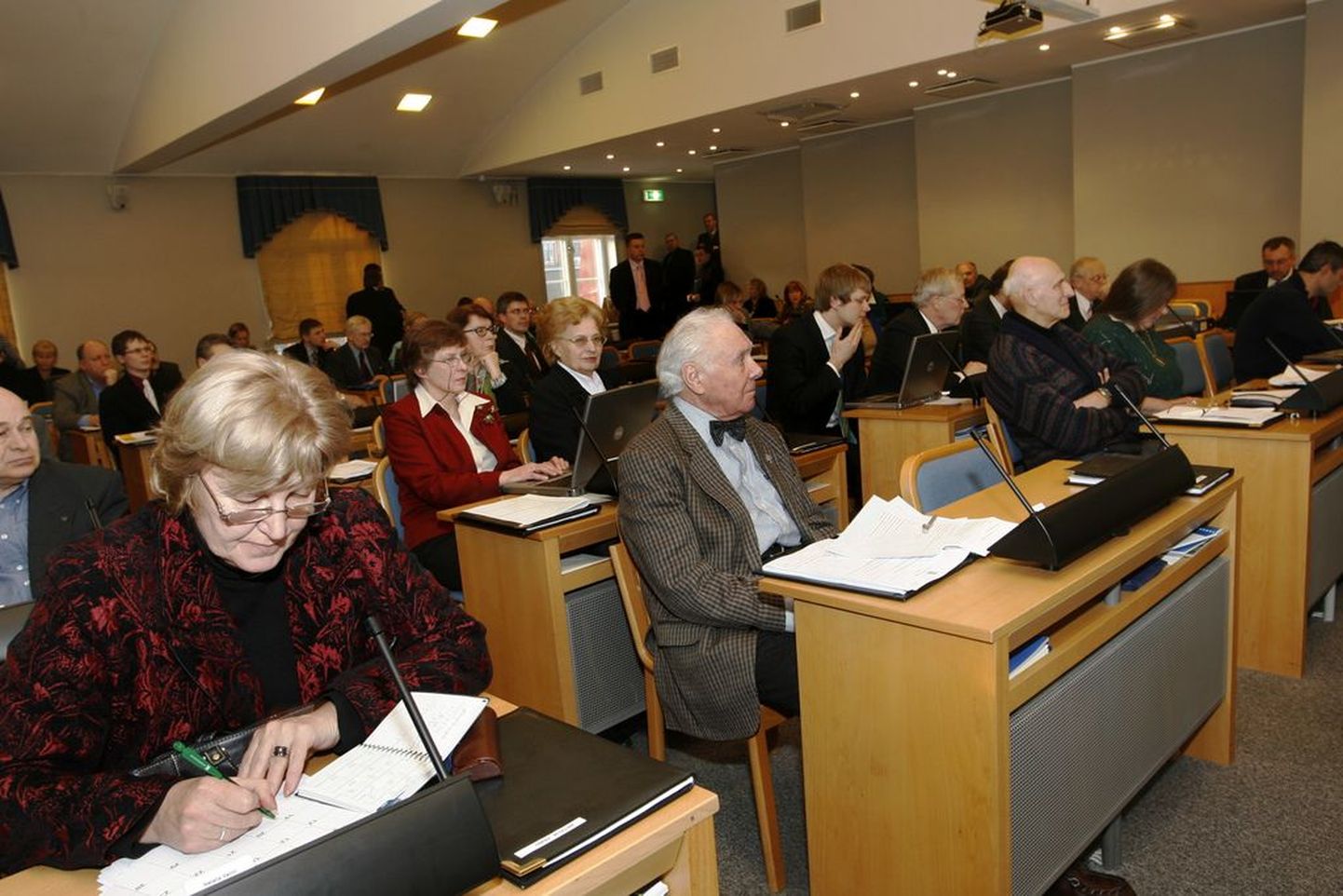 Tallinna linnavolikogu istung.