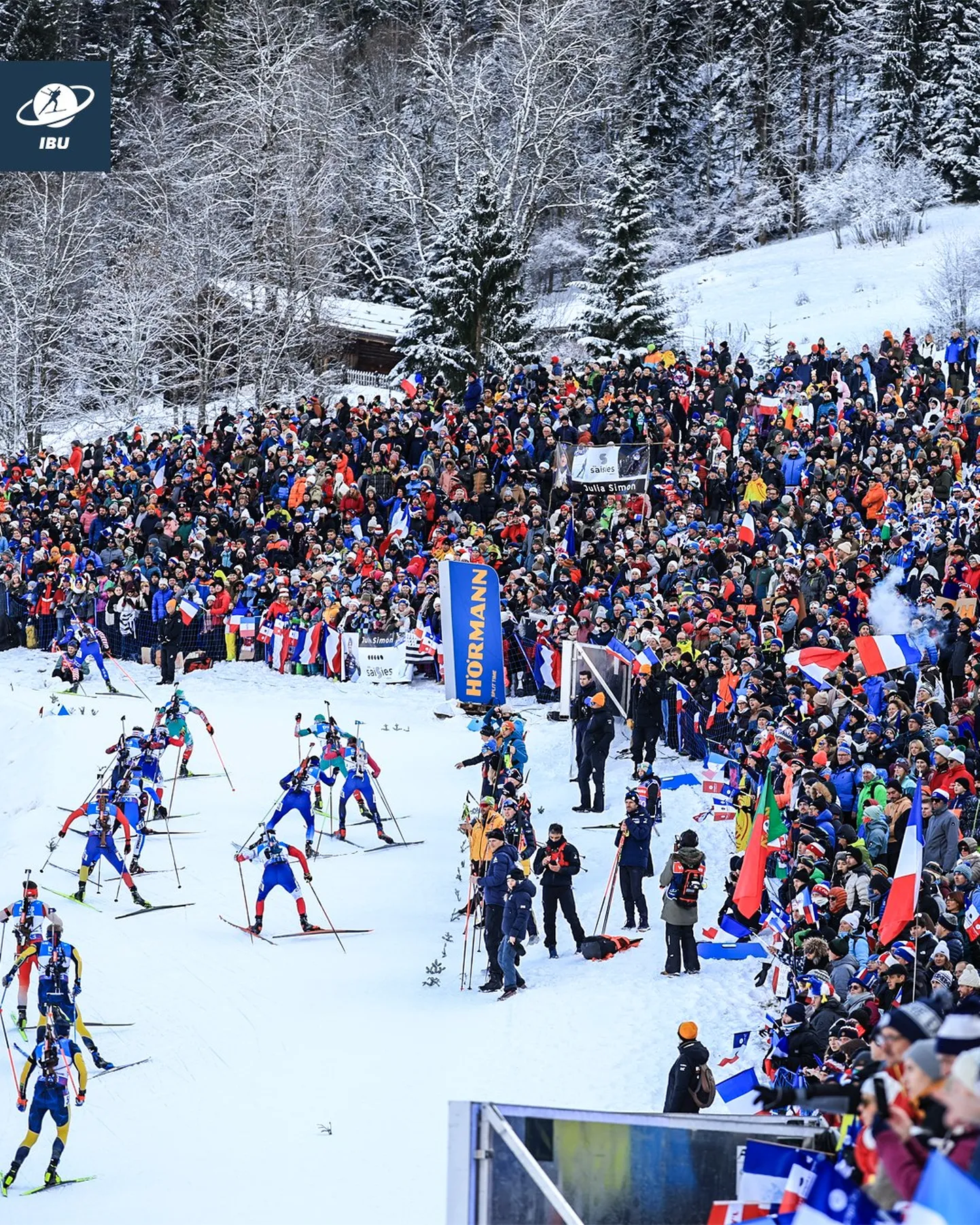Annecy – Le Grand-Bornandi MK-etapil on rajaääred paksult rahvast täis.