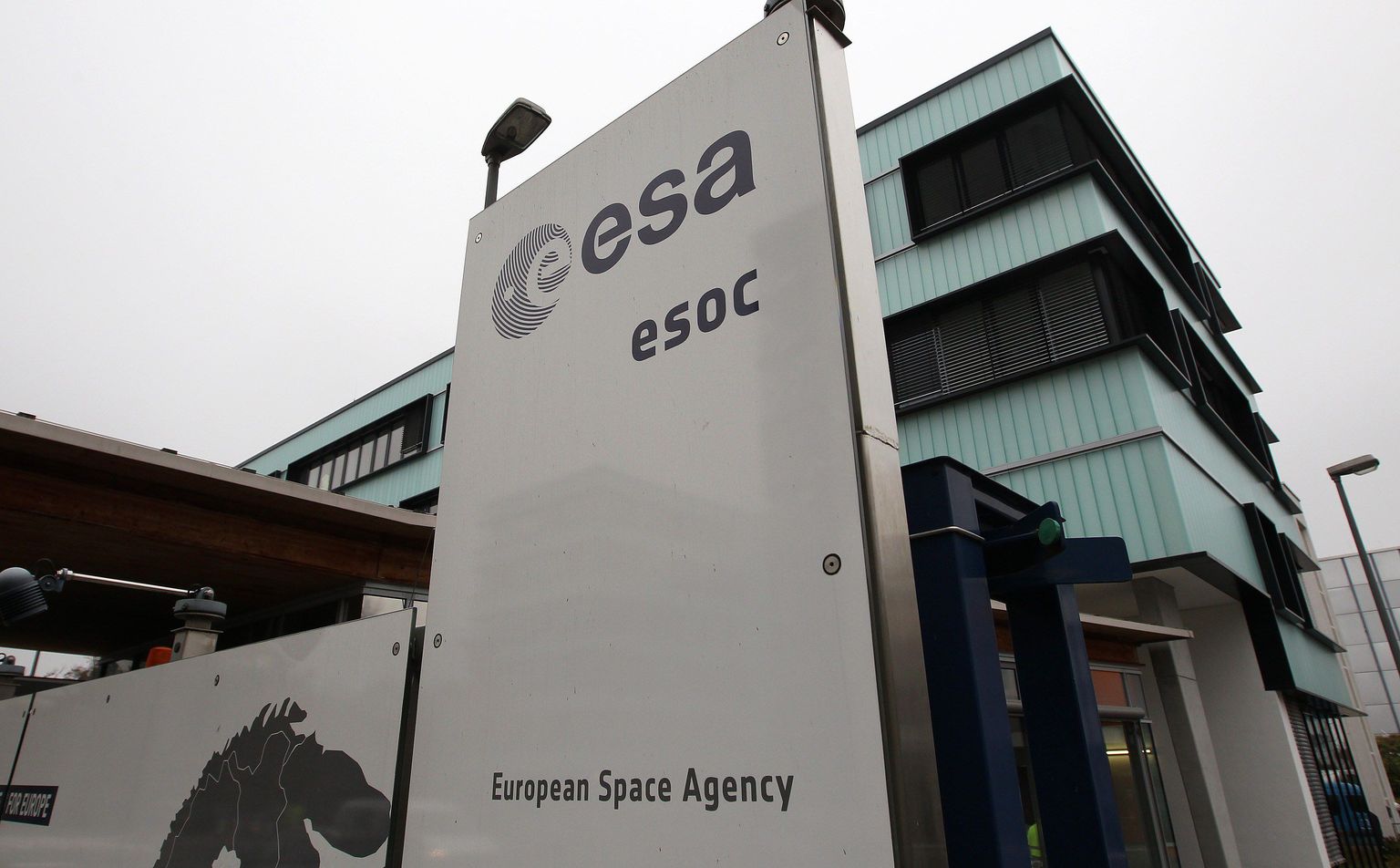 Euroopa kosmoseagentuuri ESA peamaja Darmstadtis Saksamaal.