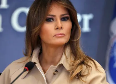 Melania Trump.