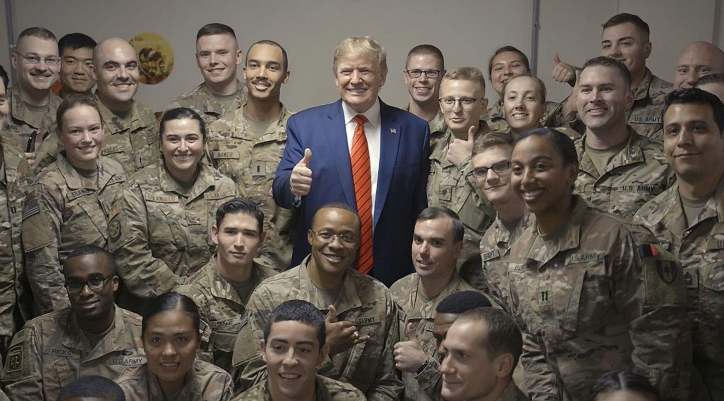 USA president Donald Trump mullu 28. novembril visiidil Afganistanis Bagrami õhuväebaasis. 
