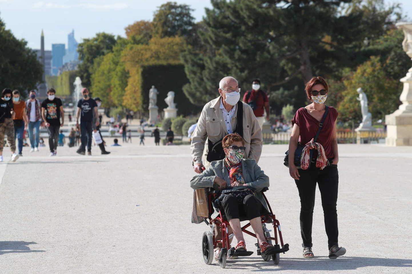 Jardin des Tuileries, Pariis.