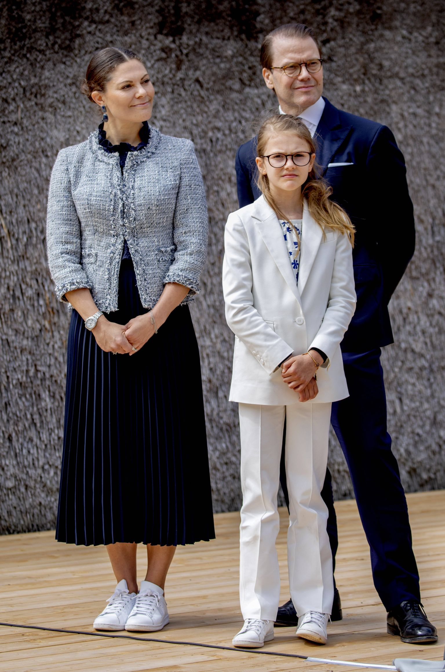 Rootsi kroonprintsess Victoria, ta abikaasa prints Daniel ja nende tütar printsess Estelle külastasid 25. mail 2022 Ojamaa saare Naturum Tåkerni loodusmuuseumi  ja -kaitseala