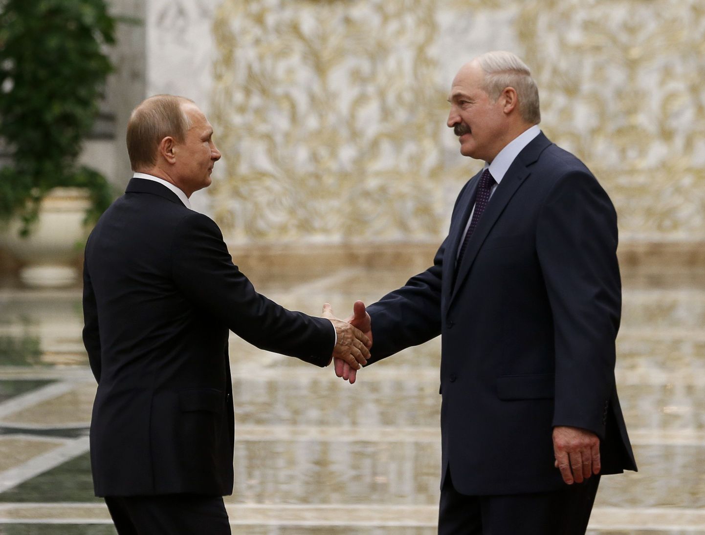 Venemaa ja Valgevene presidendi kohtumine.