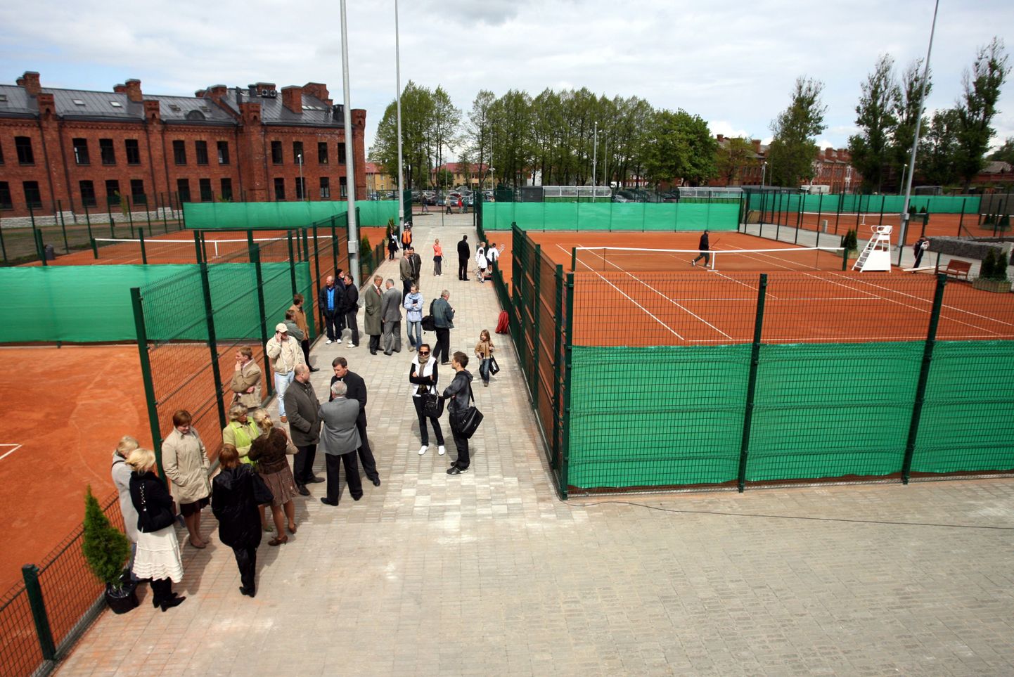 Mullus avas tenniseliit uued väljakud Tallinnas Tondi tennisekeskuses.