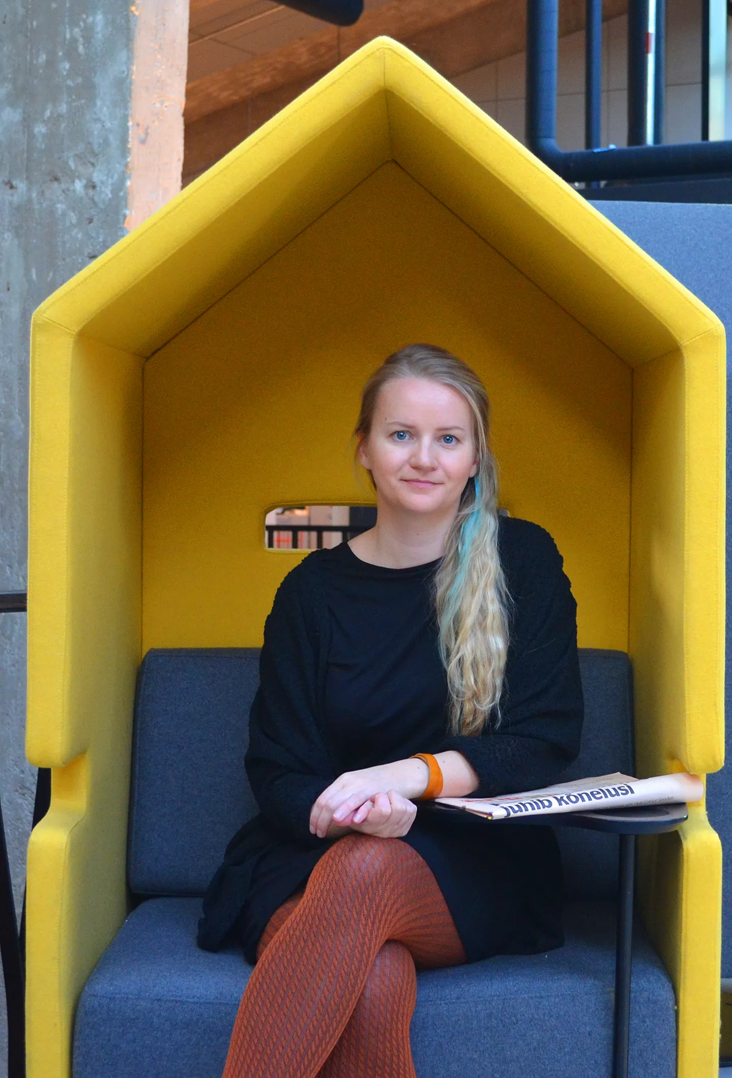 Eliisa Matsalule pakub poliitika pinget ning just see valdkond ongi Äripäevas tema kajastada.